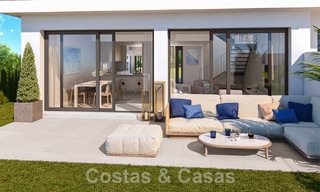 New, modern 4-bedroom townhouses for sale in a prestigious golf resort in San Roque, Costa del Sol 59495 