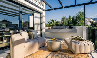 Characterful, renovated luxury villa with sea views in gated community for sale in Nueva Andalucia, Marbella 60015 