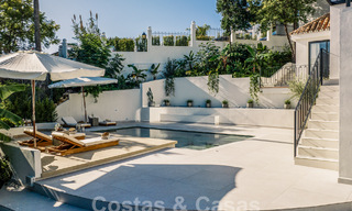 Characterful, renovated luxury villa with sea views in gated community for sale in Nueva Andalucia, Marbella 60021 