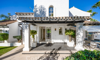 Contemporary Andalusian luxury villa for sale in high-end golf surroundings in Nueva Andalucia, Marbella 59948 