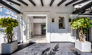 Contemporary Andalusian luxury villa for sale in high-end golf surroundings in Nueva Andalucia, Marbella 59949 