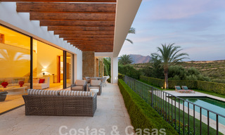 Modernist luxury villa for sale, frontline golf on an award-winning golf course on the Costa del Sol 59893 