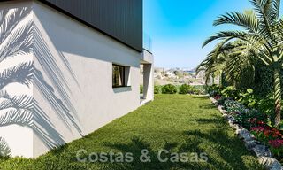 Energy-efficient new-build villas for sale with panoramic sea views in Mijas, Costa del Sol 60047 
