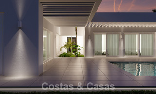 Energy-efficient new-build villas for sale with panoramic sea views in Mijas, Costa del Sol 60058 