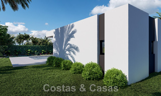 Energy-efficient new-build villas for sale with panoramic sea views in Mijas, Costa del Sol 60059 