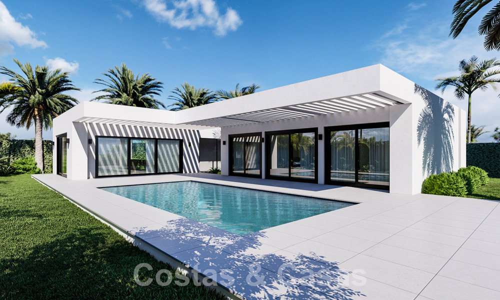 Energy-efficient new-build villas for sale with panoramic sea views in Mijas, Costa del Sol 60066