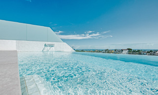 Boutique villa for sale with infinity pool and panoramic sea views in Nueva Andalucia, Marbella 59727 