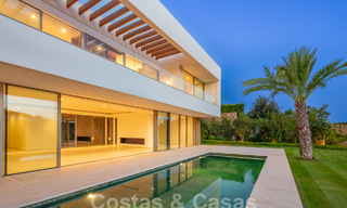 Ready to move in, ultra-luxurious designer villa for sale in a superior golf resort on the Costa del Sol 60164 