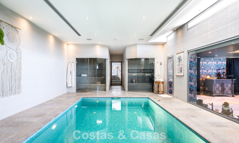 Sophisticated luxury villa for sale in exclusive golf resort with panoramic views in La Quinta, Marbella - Benahavis 60413