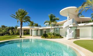 Extravagant designer villa for sale, first line golf in an outstanding golf resort on the Costa del Sol 60210 
