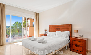 Spacious apartment for sale with sea views in frontline golf complex on the New Golden Mile, Marbella - Estepona 60397 