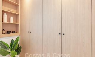 Contemporary renovated penthouse for sale with spacious terrace and sea views in La Quinta golf resort, Benahavis - Marbella 60609 