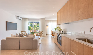 Contemporary renovated penthouse for sale with spacious terrace and sea views in La Quinta golf resort, Benahavis - Marbella 60621 