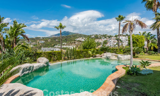 Luxury Andalusian-style villa for sale in the hills of La Quinta, Benahavis - Marbella 60632 
