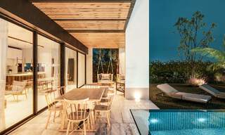 New on the market! 8 modern luxury villas, frontline golf, on the New Golden Mile between Marbella and Estepona 60561 