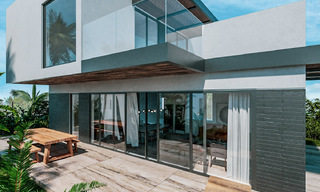 New on the market! 8 modern luxury villas, frontline golf, on the New Golden Mile between Marbella and Estepona 60566 