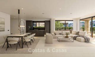 Modern luxury villas, frontline golf, on the New Golden Mile between Marbella and Estepona 792056 