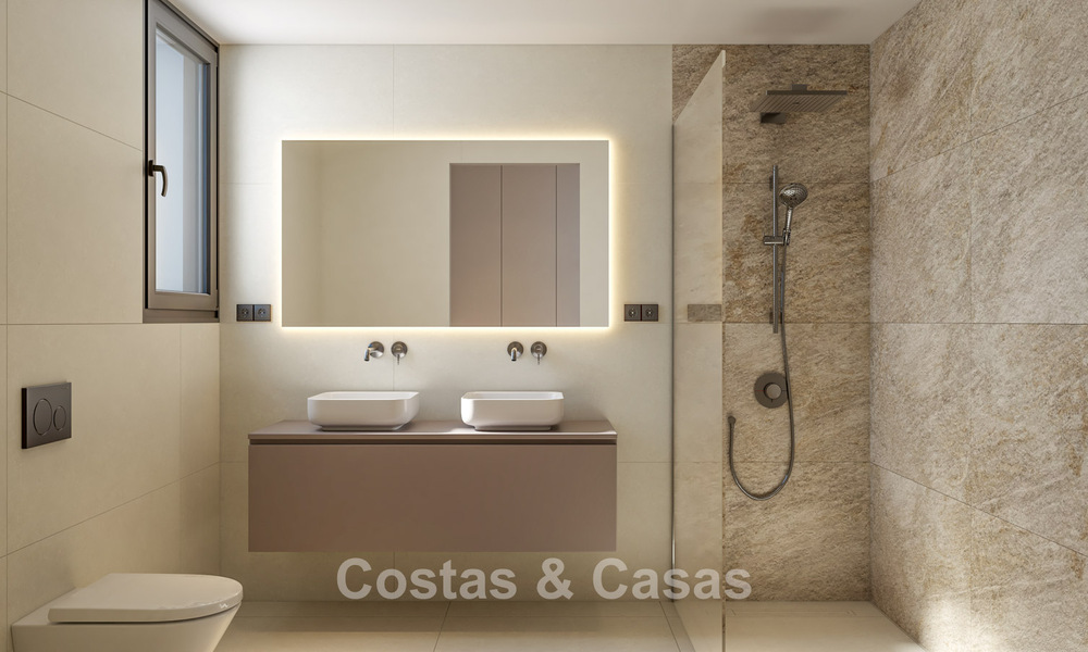 Modern luxury villas, frontline golf, on the New Golden Mile between Marbella and Estepona 792060