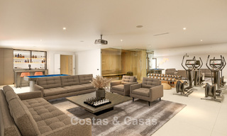 Modern luxury villas, frontline golf, on the New Golden Mile between Marbella and Estepona 792061 