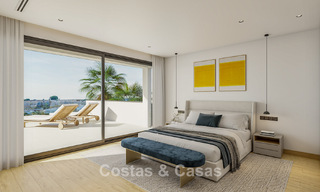 Modern luxury villas, frontline golf, on the New Golden Mile between Marbella and Estepona 792064 