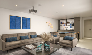 Modern luxury villas, frontline golf, on the New Golden Mile between Marbella and Estepona 792072 