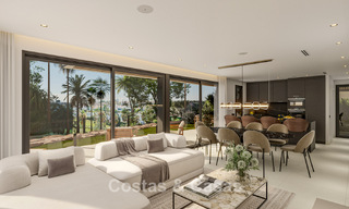 Modern luxury villas, frontline golf, on the New Golden Mile between Marbella and Estepona 792075 