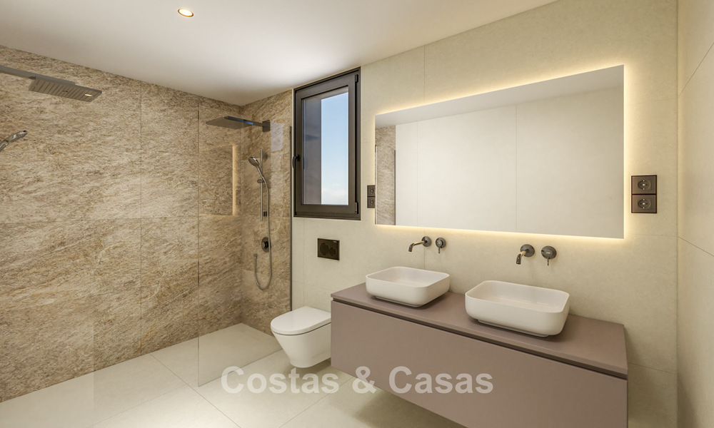 Modern luxury villas, frontline golf, on the New Golden Mile between Marbella and Estepona 792077