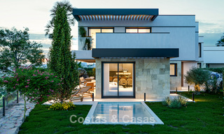 Modern luxury villas, frontline golf, on the New Golden Mile between Marbella and Estepona 792079 