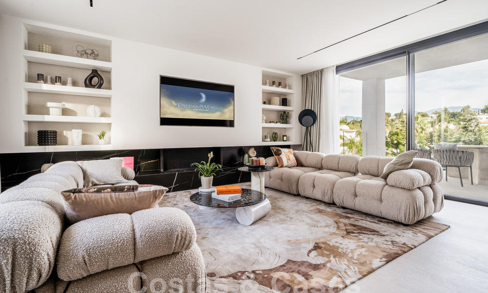 Modern renovated Mediterranean villa with fashionable interior design for sale within walking distance of Puerto Banus, Marbella 60721