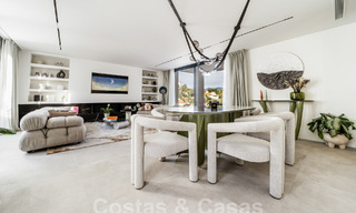 Modern renovated Mediterranean villa with fashionable interior design for sale within walking distance of Puerto Banus, Marbella 60723 