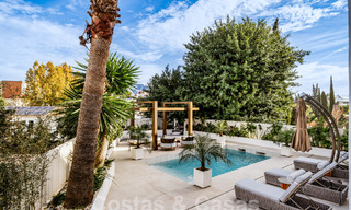 Modern renovated Mediterranean villa with fashionable interior design for sale within walking distance of Puerto Banus, Marbella 60726 