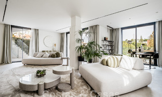 Modern renovated Mediterranean villa with fashionable interior design for sale within walking distance of Puerto Banus, Marbella 60729 