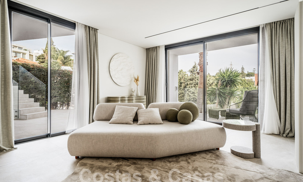 Modern renovated Mediterranean villa with fashionable interior design for sale within walking distance of Puerto Banus, Marbella 60730