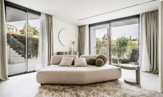 Modern renovated Mediterranean villa with fashionable interior design for sale within walking distance of Puerto Banus, Marbella 60730 