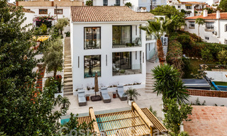 Modern renovated Mediterranean villa with fashionable interior design for sale within walking distance of Puerto Banus, Marbella 60734