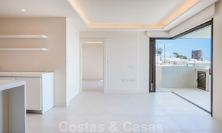 Modern luxury apartment for sale with sea views in an exclusive beach complex on the New Golden Mile, Marbella - Estepona 60765 