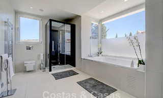 Modern luxury villa for sale looking at the golf in Nueva Andalucia, Marbella 60791 