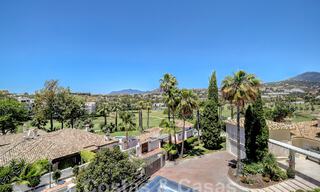 Modern luxury villa for sale looking at the golf in Nueva Andalucia, Marbella 60796 