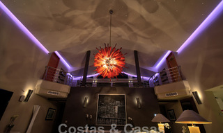 Modern luxury villa for sale looking at the golf in Nueva Andalucia, Marbella 60845 