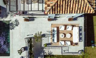 Luxury villa for sale with modern-Mediterranean design and sea views in Nueva Andalucia, Marbella 60952 