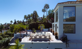 Luxury villa for sale with modern-Mediterranean design and sea views in Nueva Andalucia, Marbella 60960 