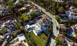 Luxury villa for sale with modern-Mediterranean design and sea views in Nueva Andalucia, Marbella 60962 