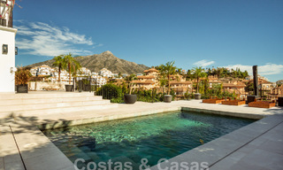 Luxury villa for sale with modern-Mediterranean design and sea views in Nueva Andalucia, Marbella 60968 