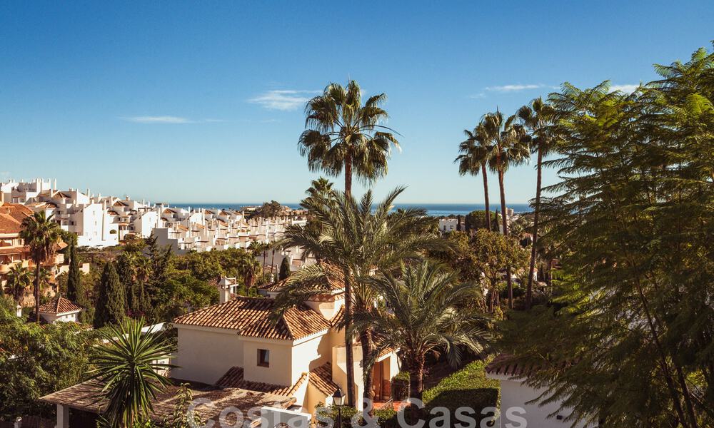 Luxury villa for sale with modern-Mediterranean design and sea views in Nueva Andalucia, Marbella 60983