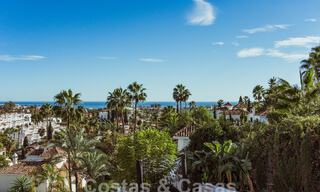 Luxury villa for sale with modern-Mediterranean design and sea views in Nueva Andalucia, Marbella 60993 