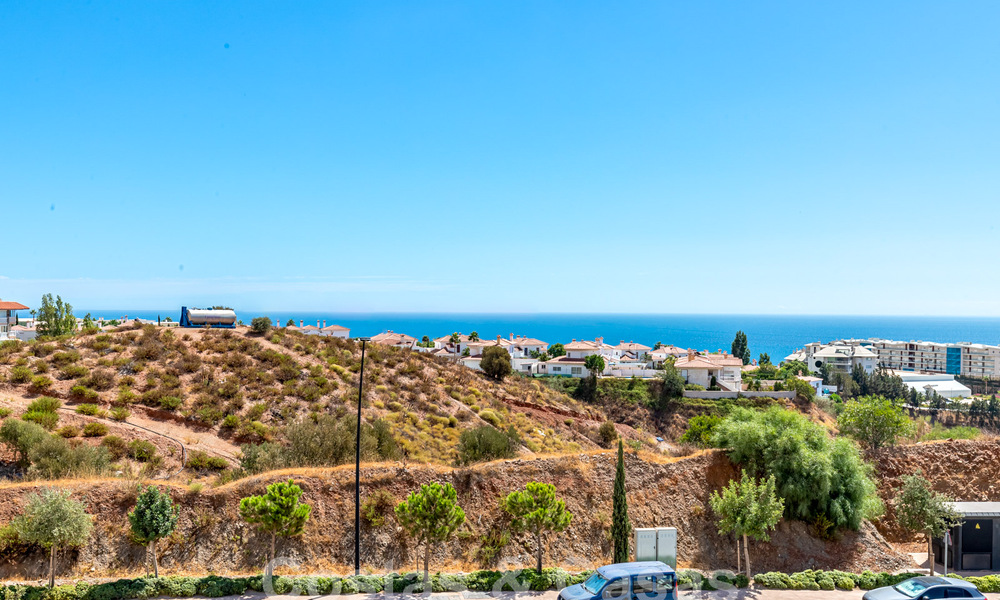 Bargain! Modern penthouse with sea views and private pool for sale in an innovative lifestyle complex in Benalmadena, Costa del Sol 60922