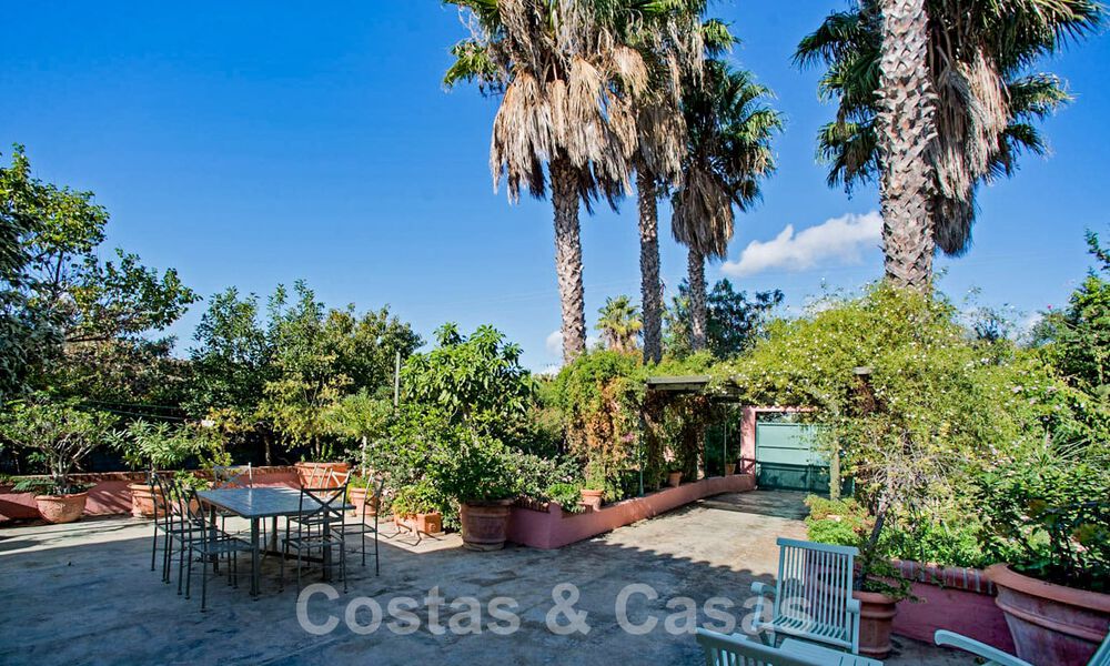 Finca with stables for sale a short distance from Estepona centre, Costa del Sol 61054