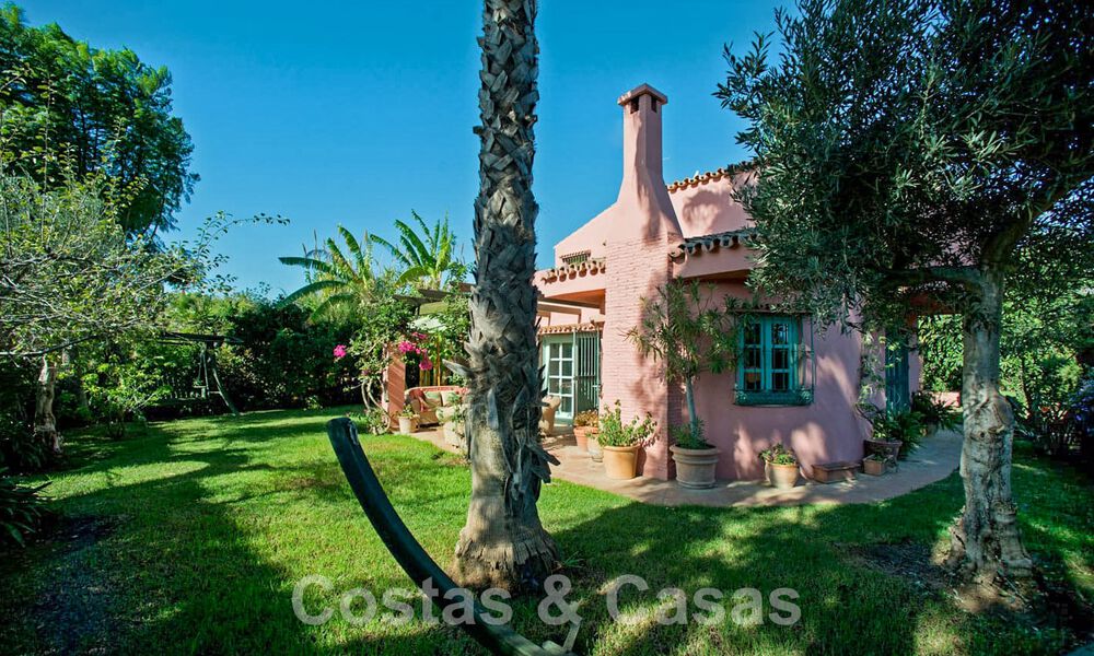 Finca with stables for sale a short distance from Estepona centre, Costa del Sol 61056