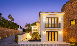 Spectacular resort-style luxury villa for sale with sea views in Nueva Andalucia's golf valley, Marbella 61068 