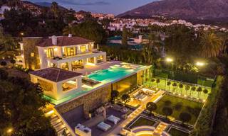 Spectacular resort-style luxury villa for sale with sea views in Nueva Andalucia's golf valley, Marbella 61103 